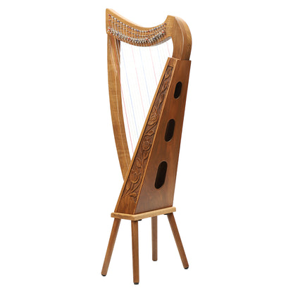 22 Strings Trinity Harp Walnut