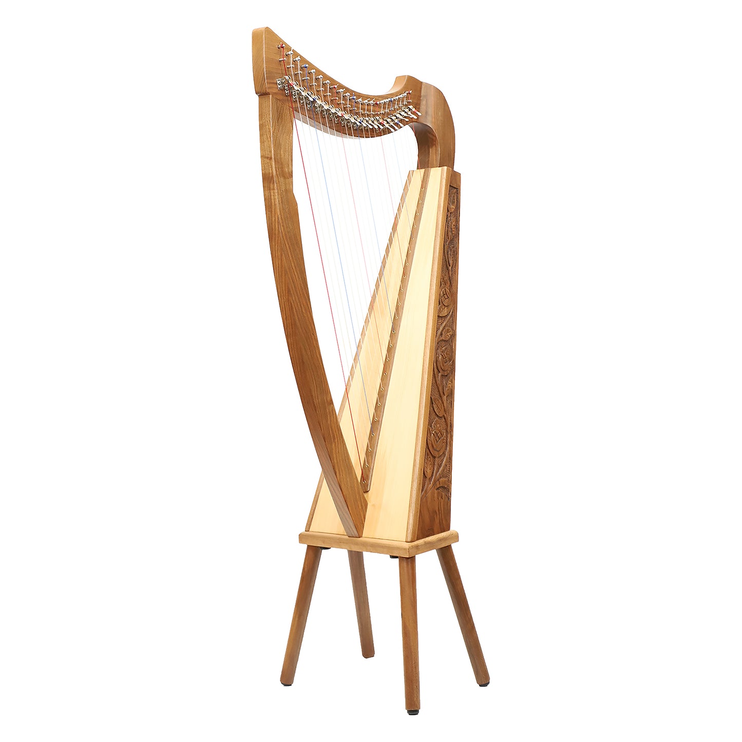 22 Strings Trinity Harp Walnut