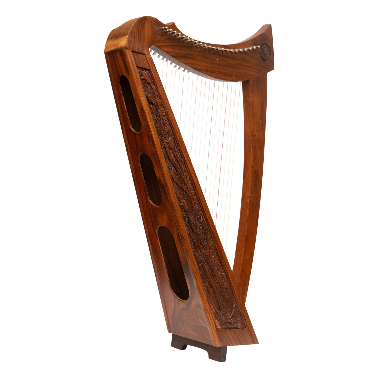 22 STRING TRINITY CRESTED HARP ROSEWOOD