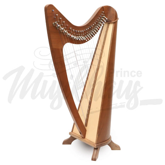 24 String Claddagh Harp Walnut