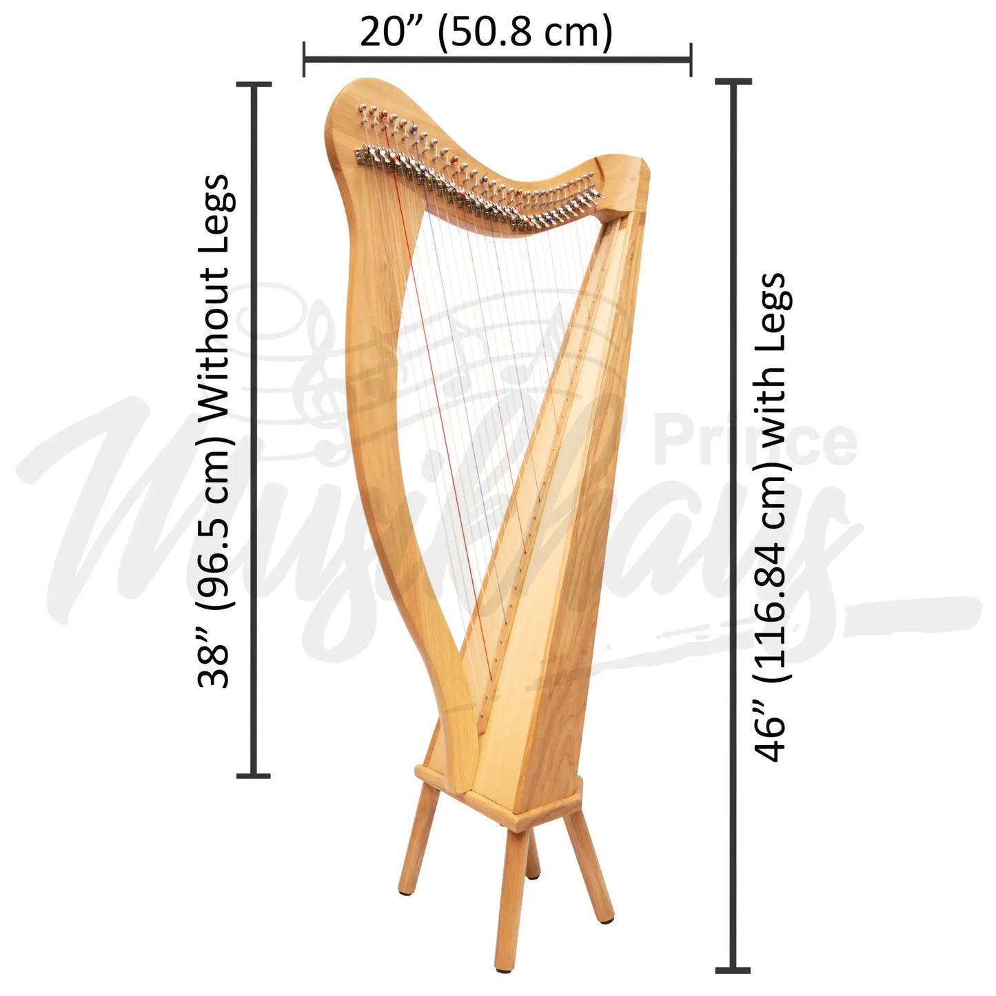 27 String Ard Ri Harp Ashwood