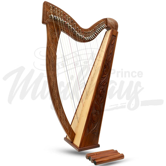 27 String Boru Harp Rosewood