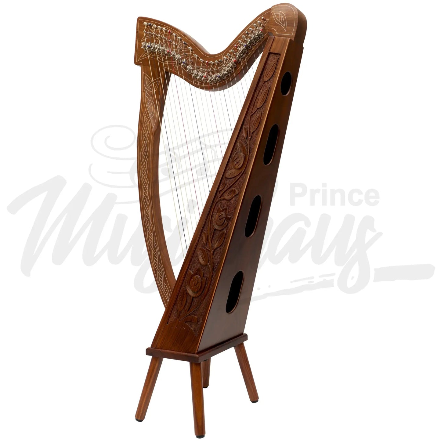 27 String Boru Harp Rosewood