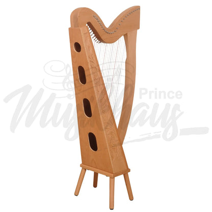 27 String Trinity Harp Beechwood