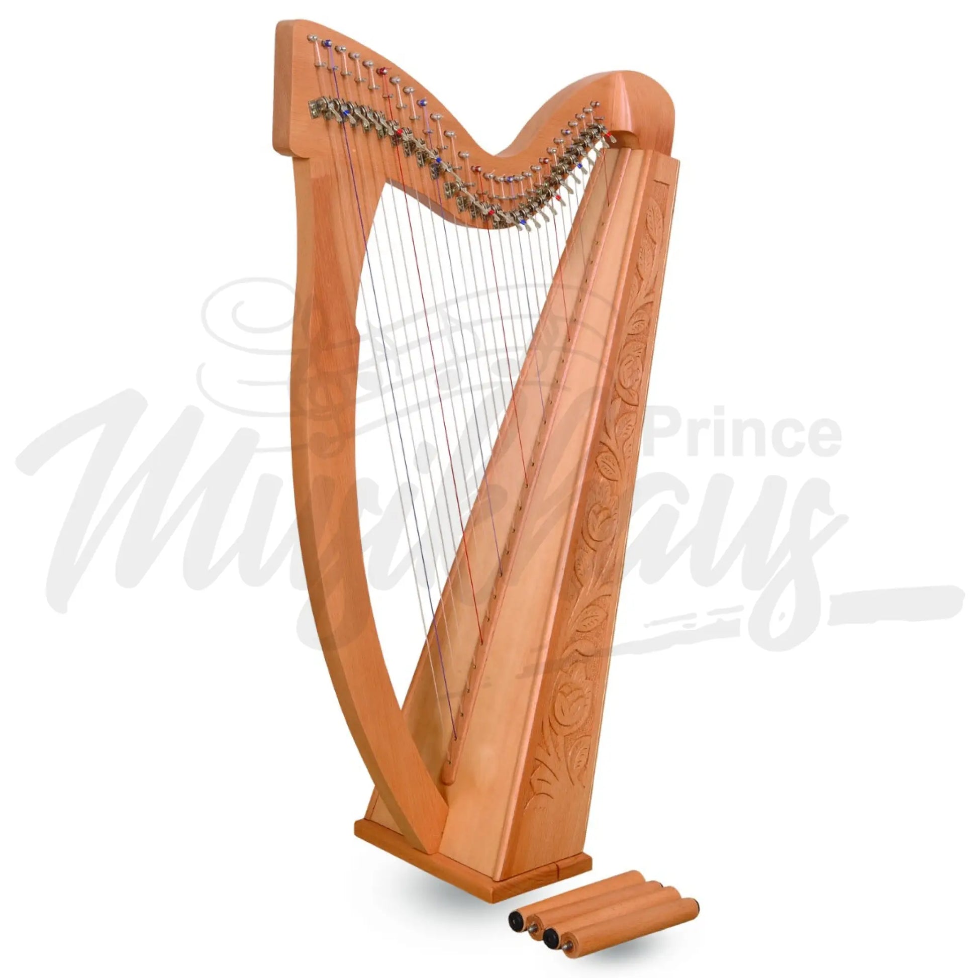 27 String Trinity Harp Beechwood