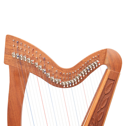 27 String Trinity Harp Mahogany