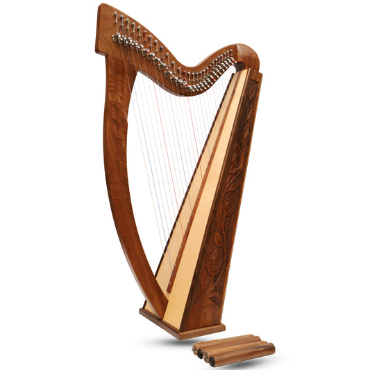 27 STRING TRINITY HARP ROSEWOOD