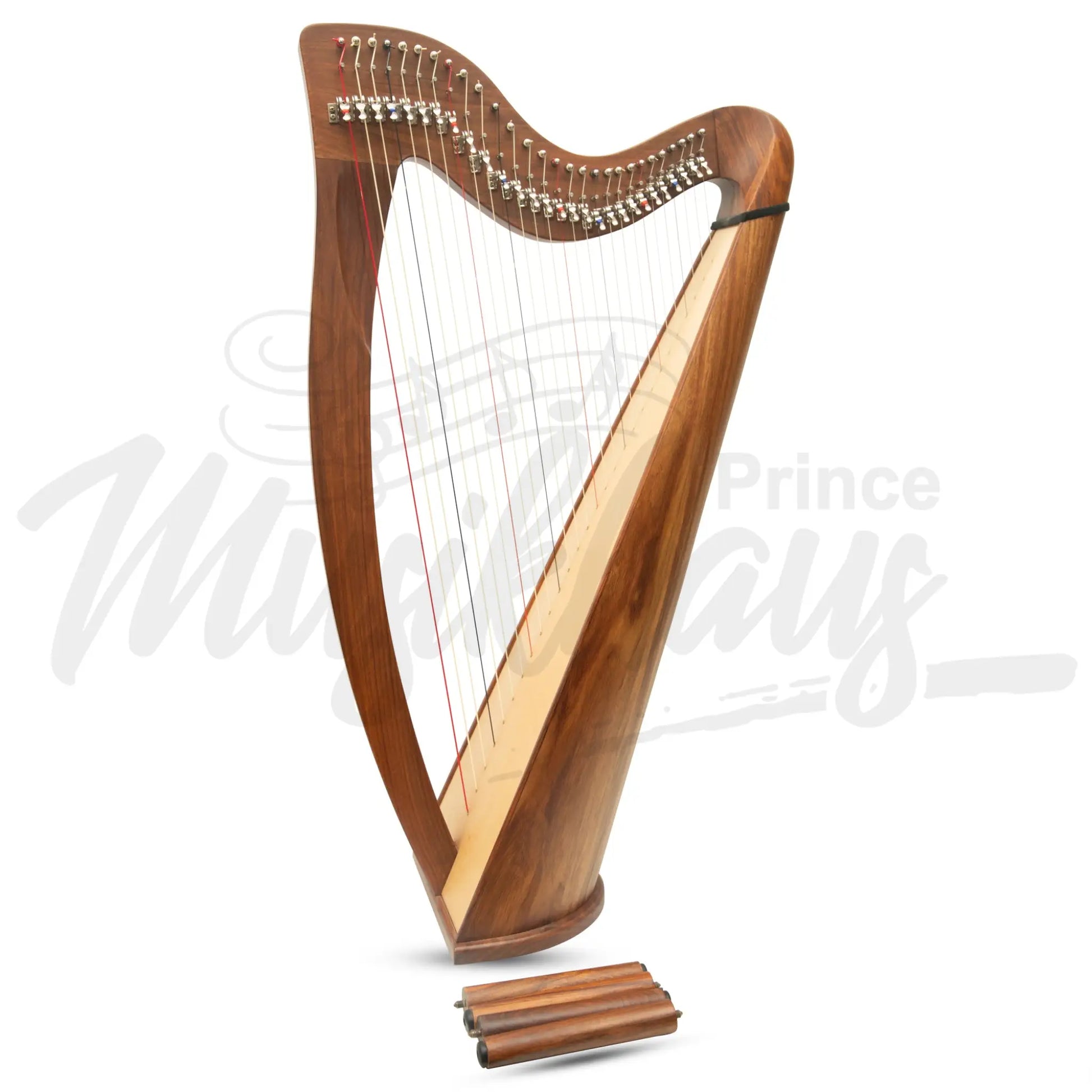 28 String Claddagh Harp Rosewood