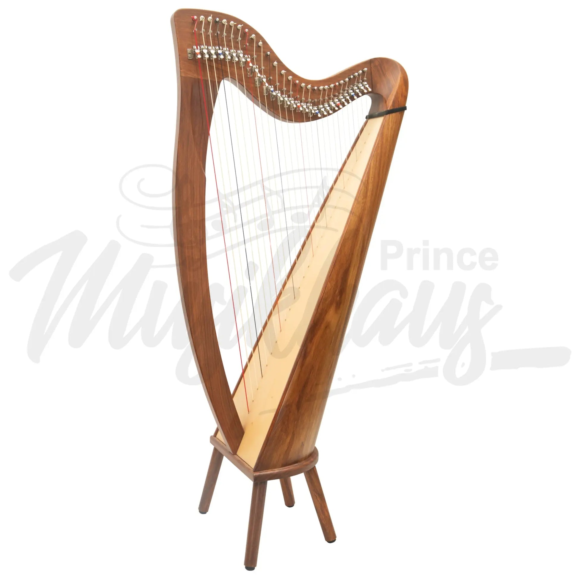 28 String Claddagh Harp Rosewood