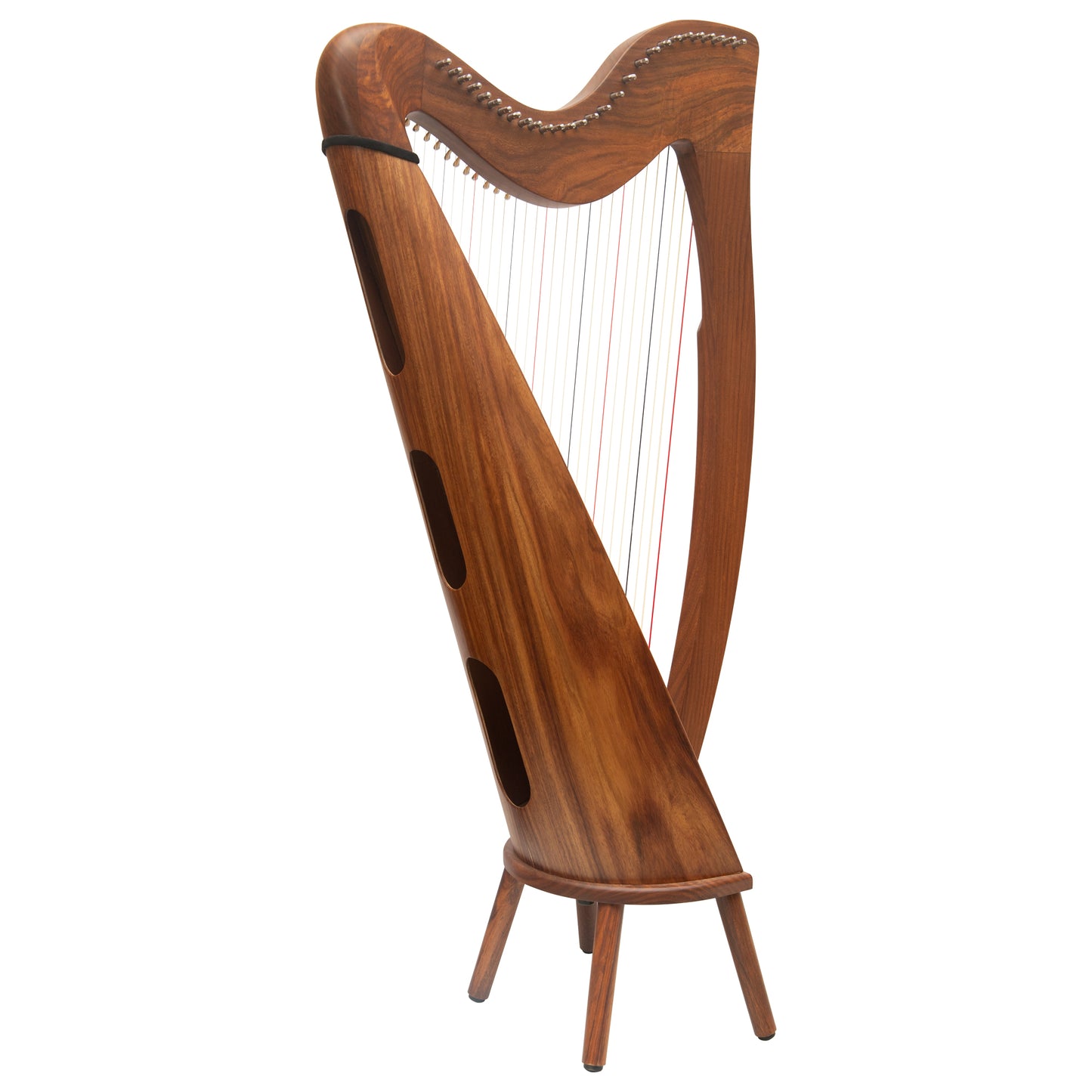 28 STRING CLADDAGH HARP ROSEWOOD