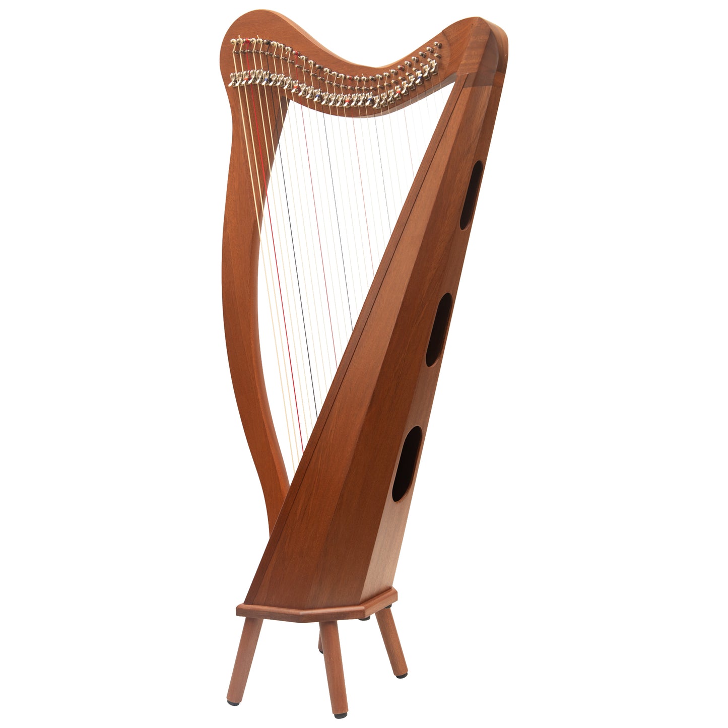 MUZIKKON 29 STRING ARD RI HARP MAHOGANY