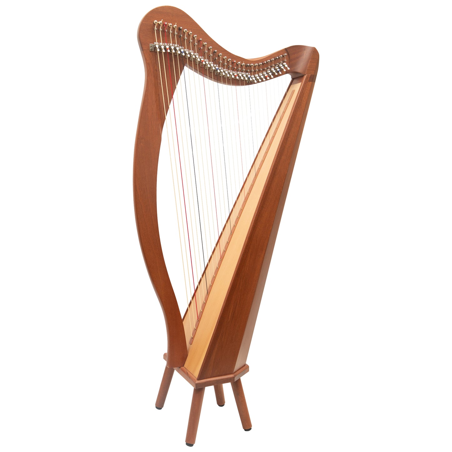 MUZIKKON 29 STRING ARD RI HARP MAHOGANY