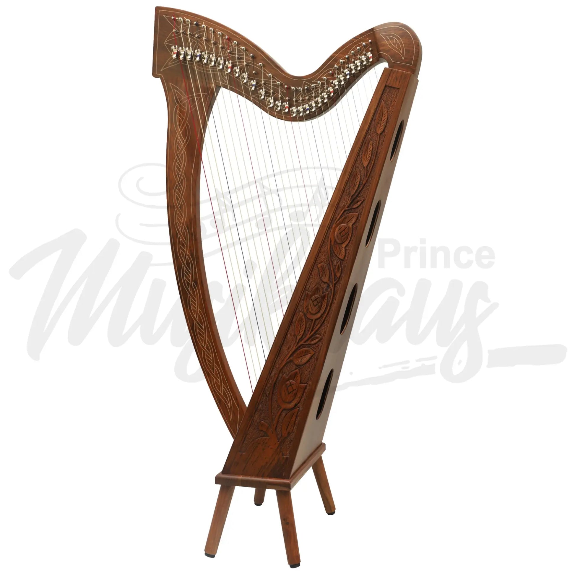 29 String Boru Harp Rosewood