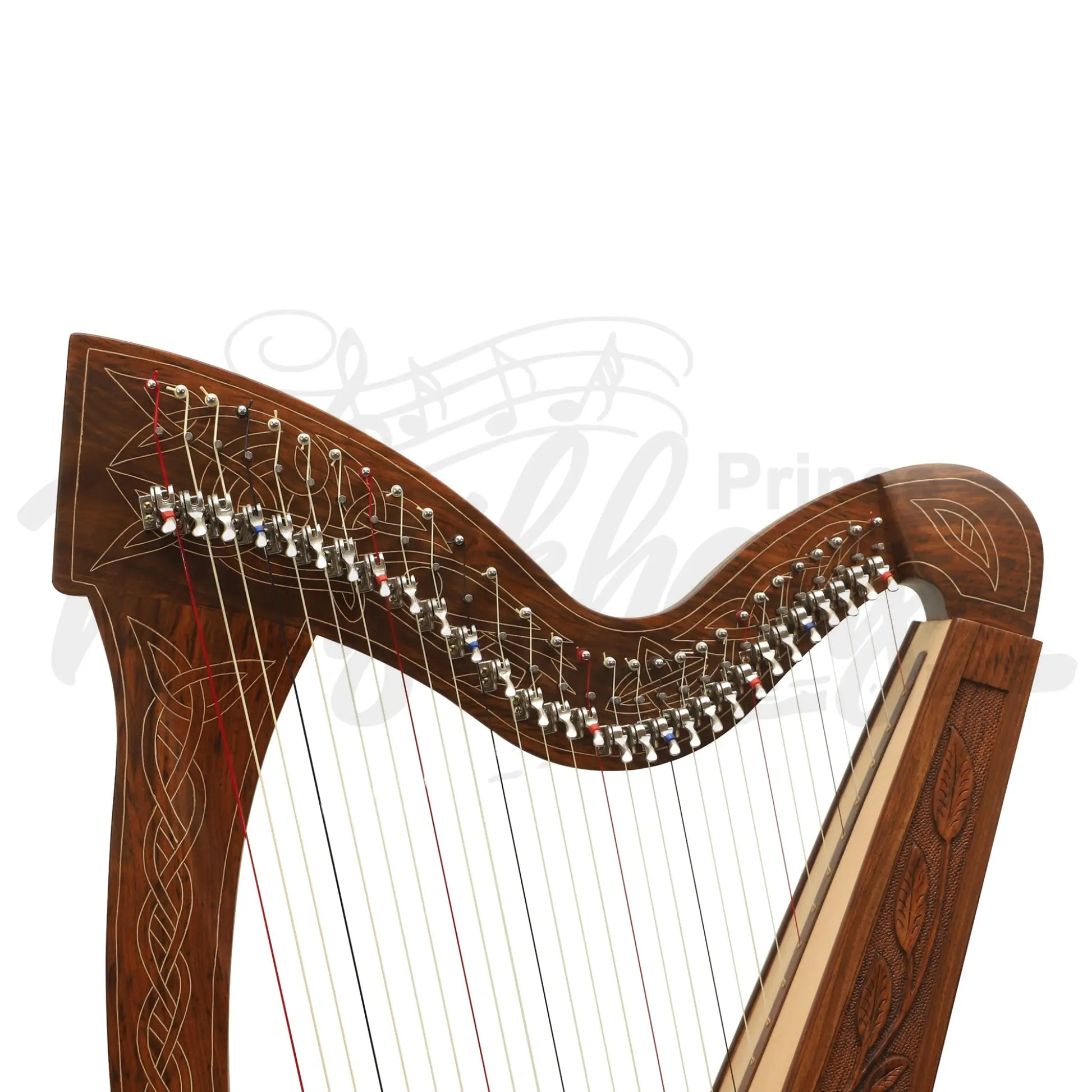 29 String Boru Harp Rosewood