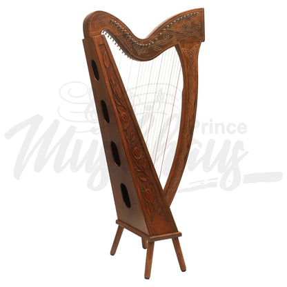 29 String Boru Harp Rosewood