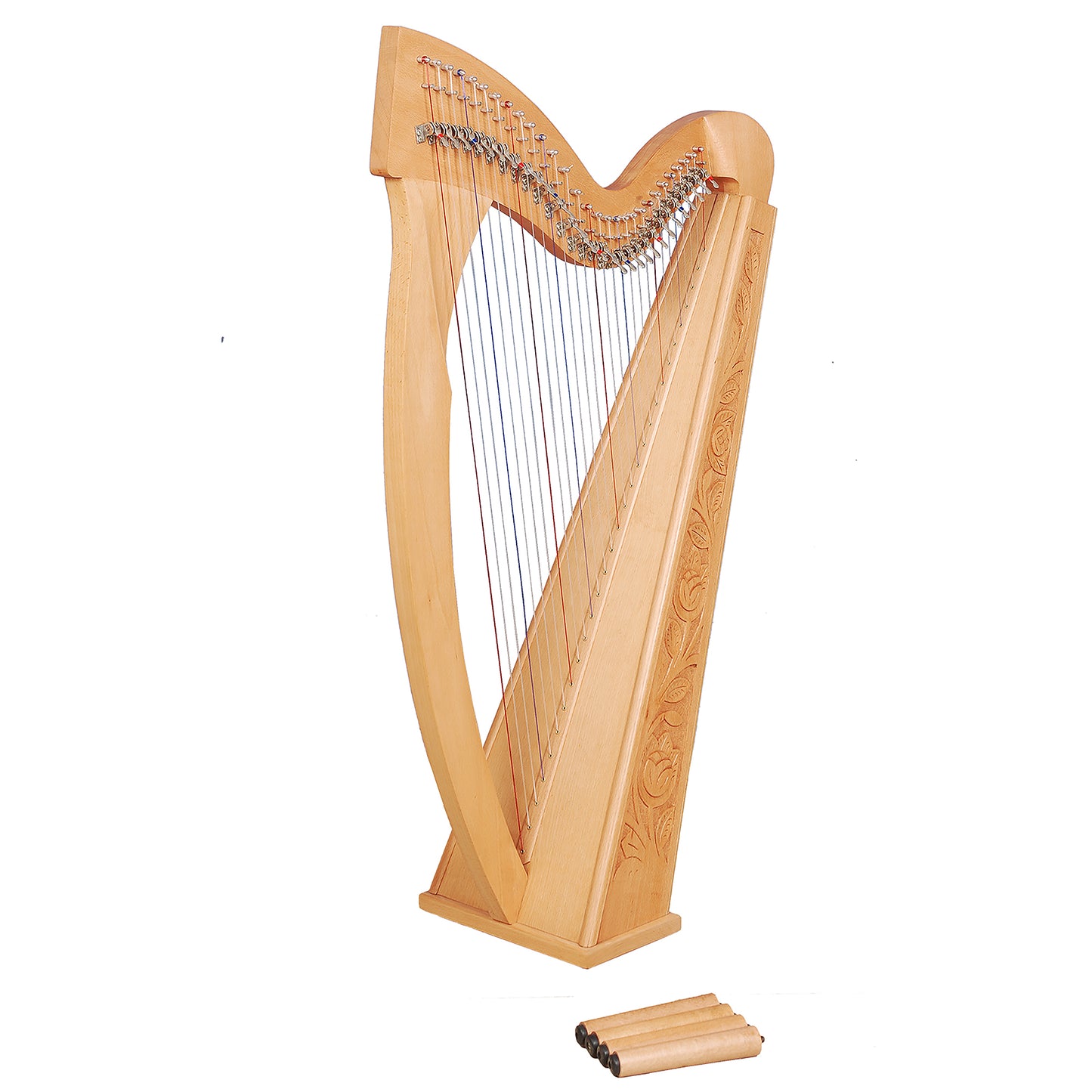 29 Strings Trinity Harp Beechwood