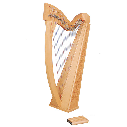 29 Strings Trinity Harp Beechwood