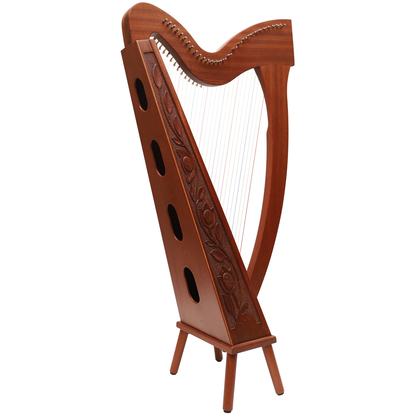 29 Strings Trinity Harp Mahogany