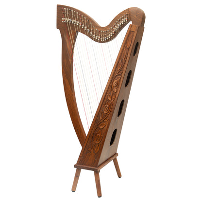 29 STRING TRINITY HARP ROSEWOOD