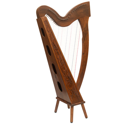 29 STRING TRINITY HARP ROSEWOOD