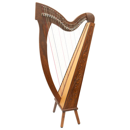 29 STRING TRINITY HARP ROSEWOOD