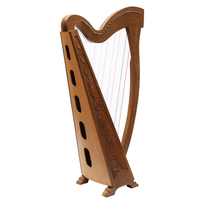 36 STRING TRINITY HARP WALNUT