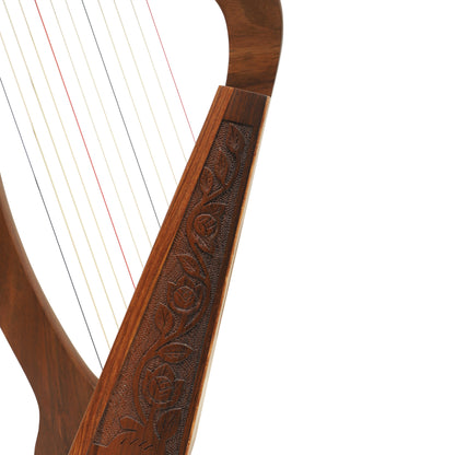 O'CAROLAN HARP, 12 STRING R/W WITH SHARPENING LEVERS