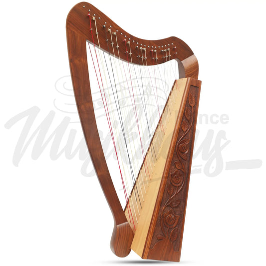 Cross Strung Harp 38 String Rosewood