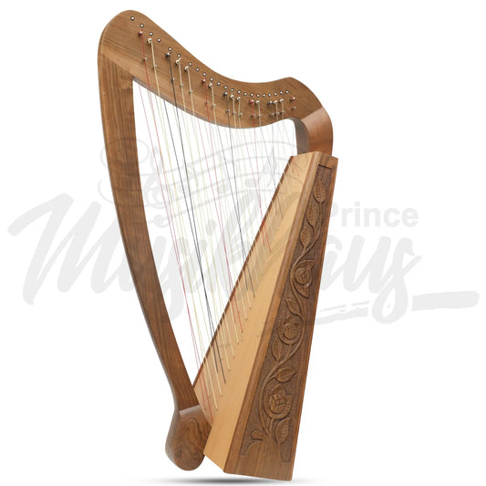 Cross Strung Harp 38 String Walnut