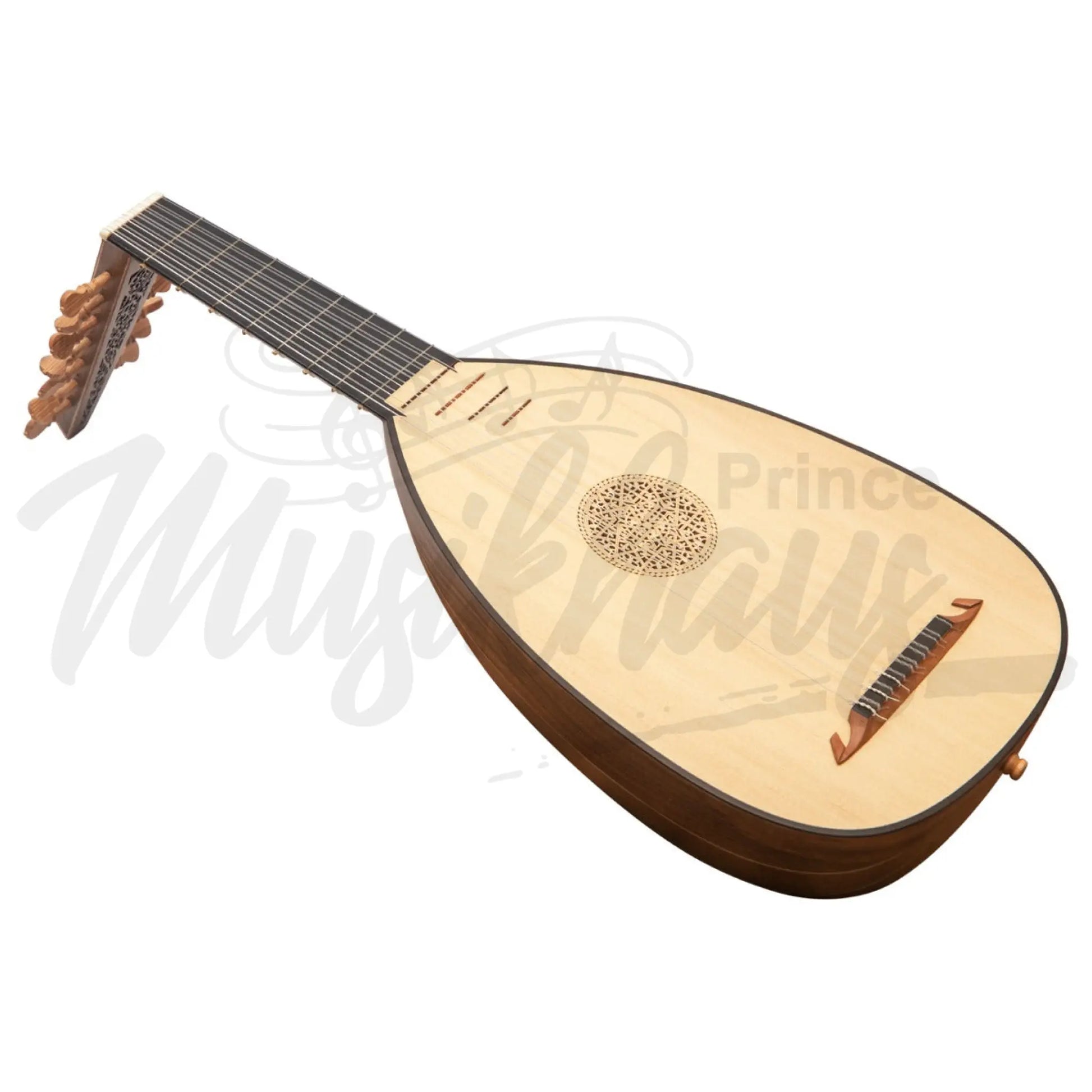 Descant Lute 7 Course Walnut