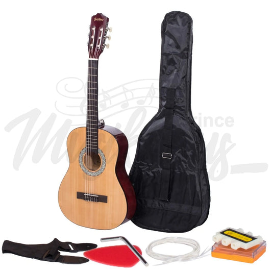 Heartland 3/4 Student Beginners Nylon Classic Guitar Pack