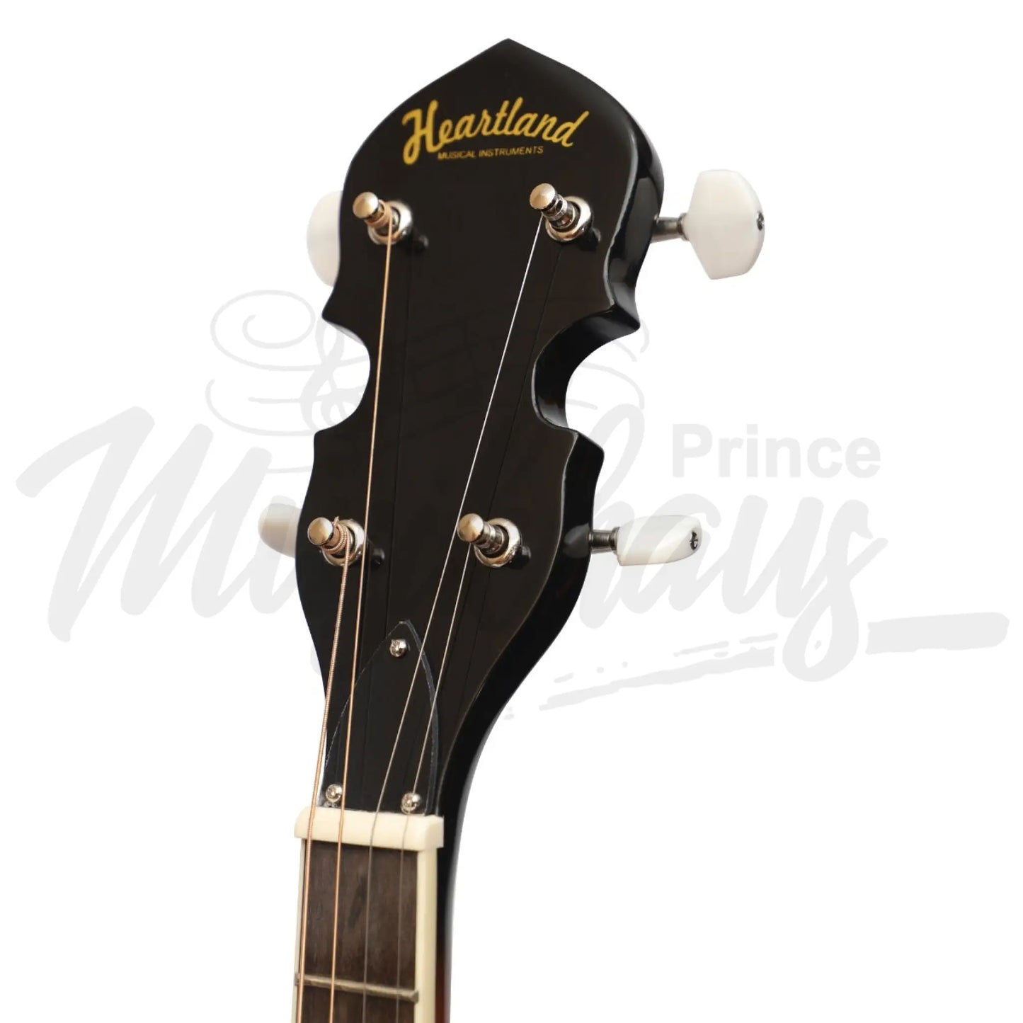 Heartland 4 String 17 Fret Irish Tenor Banjo Player Series With Closed Solid Back Sunburst Finish