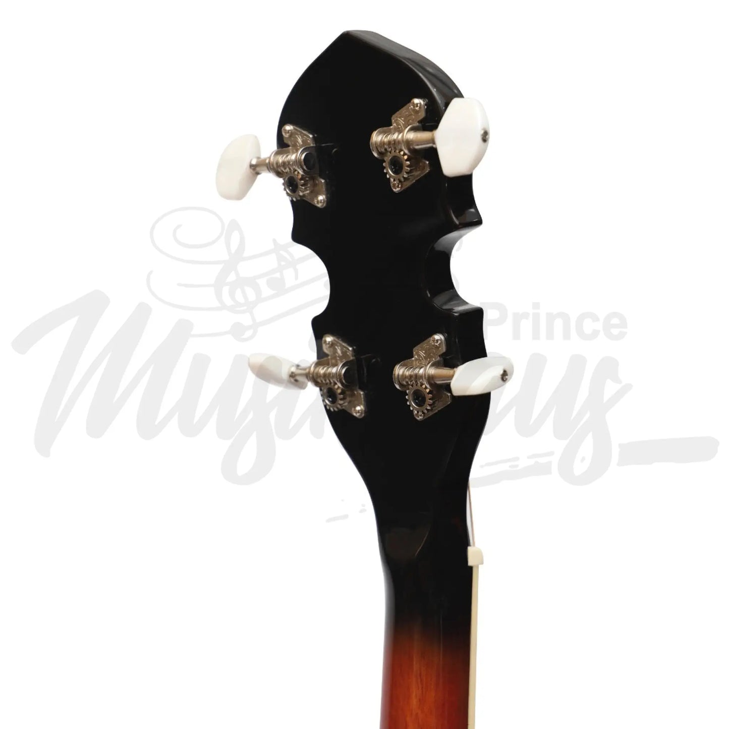 Heartland 4 String 17 Fret Irish Tenor Banjo Player Series With Closed Solid Back Sunburst Finish