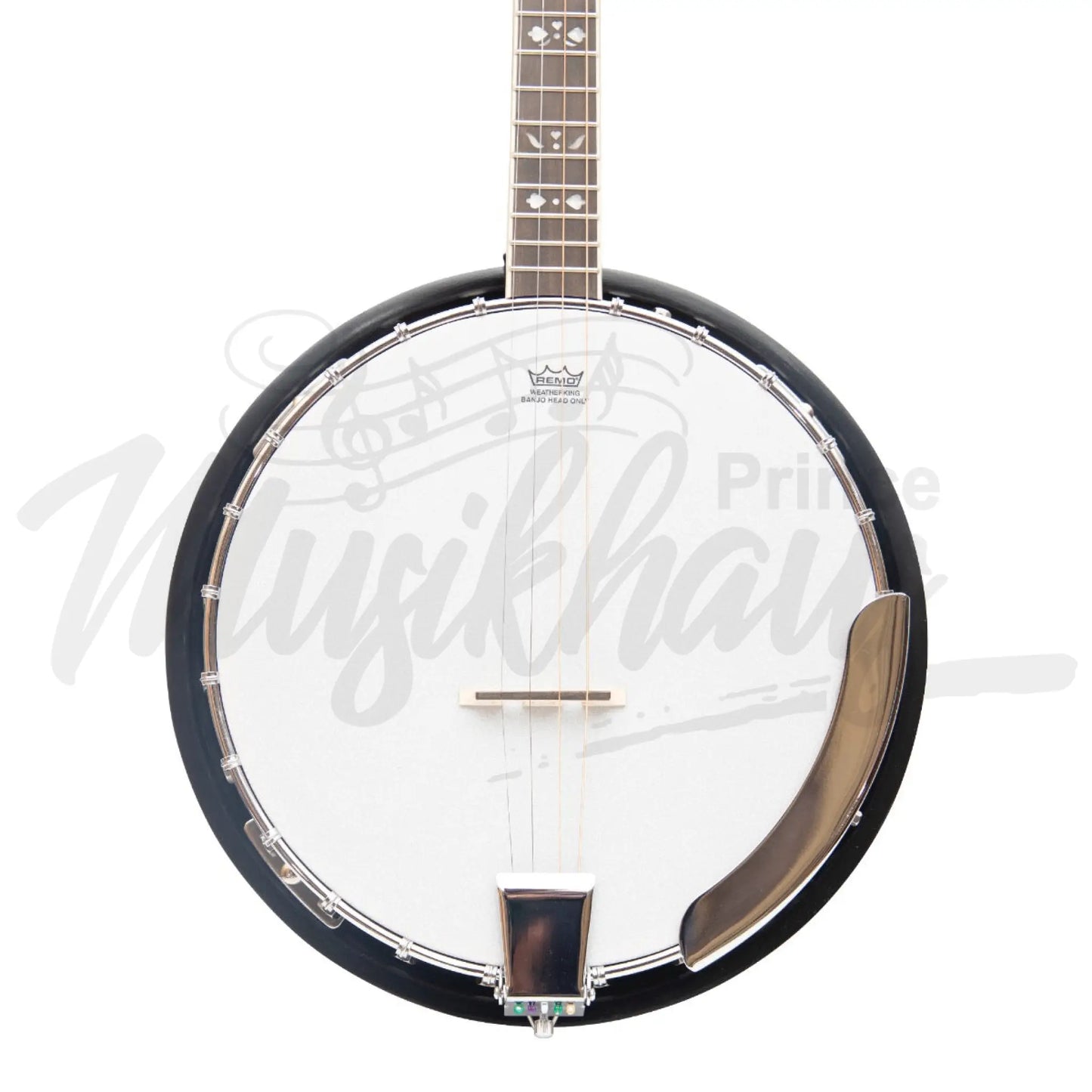 Heartland 4 String 19 Fret Irish Tenor Banjo Left Handed Player Series With Closed Solid Back