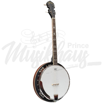 Heartland 4 String 19 Fret Tenor Banjo Player Series Sunburst Finish