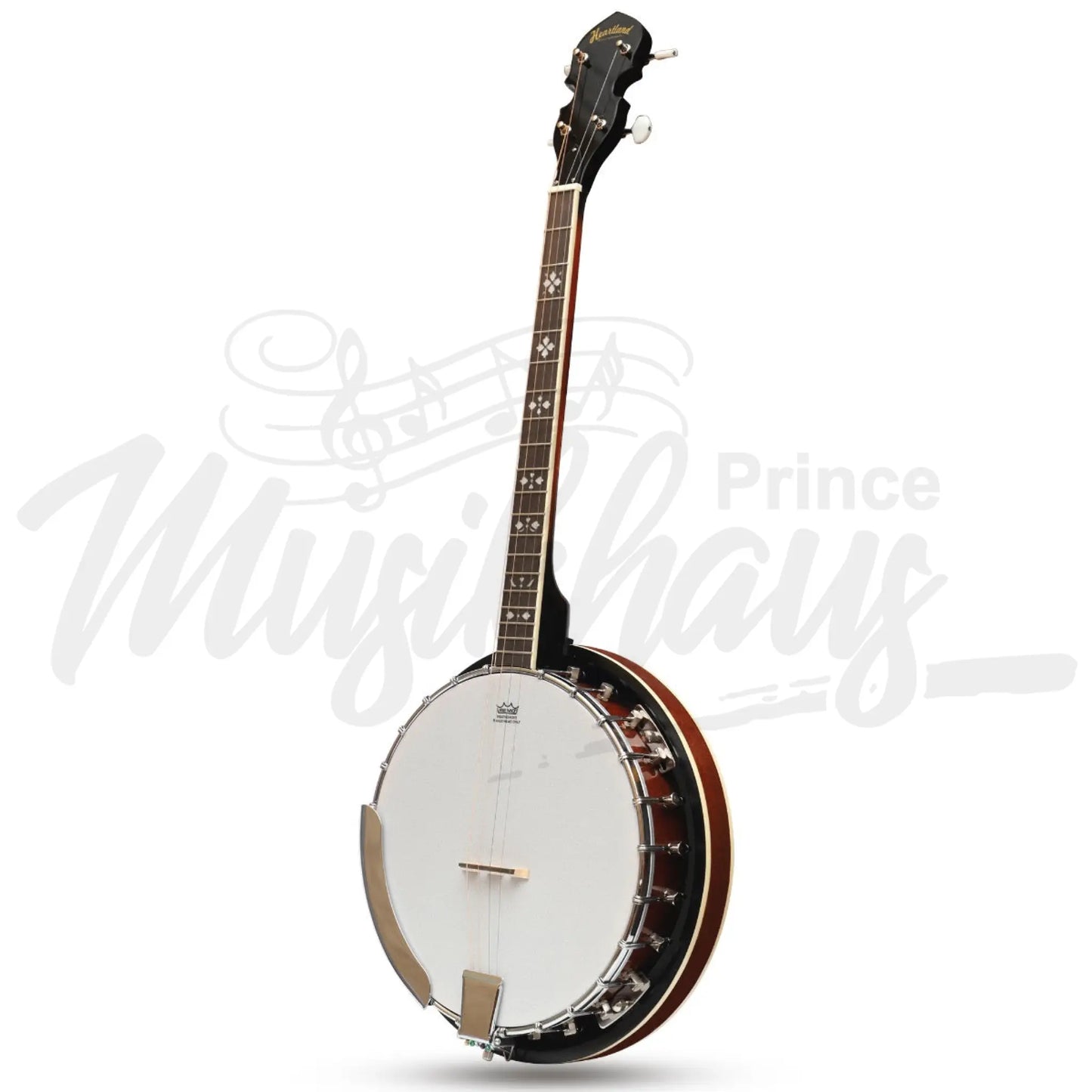 Heartland 4 String 19 Fret Tenor Banjo Player Series Sunburst Finish