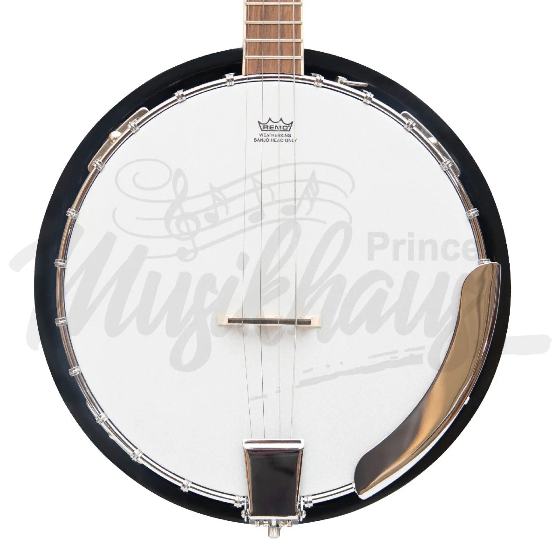 Heartland 4 String Banjo 19 Frets Irish Tenor Left Handed 24 Bracket With Closed Solid Back