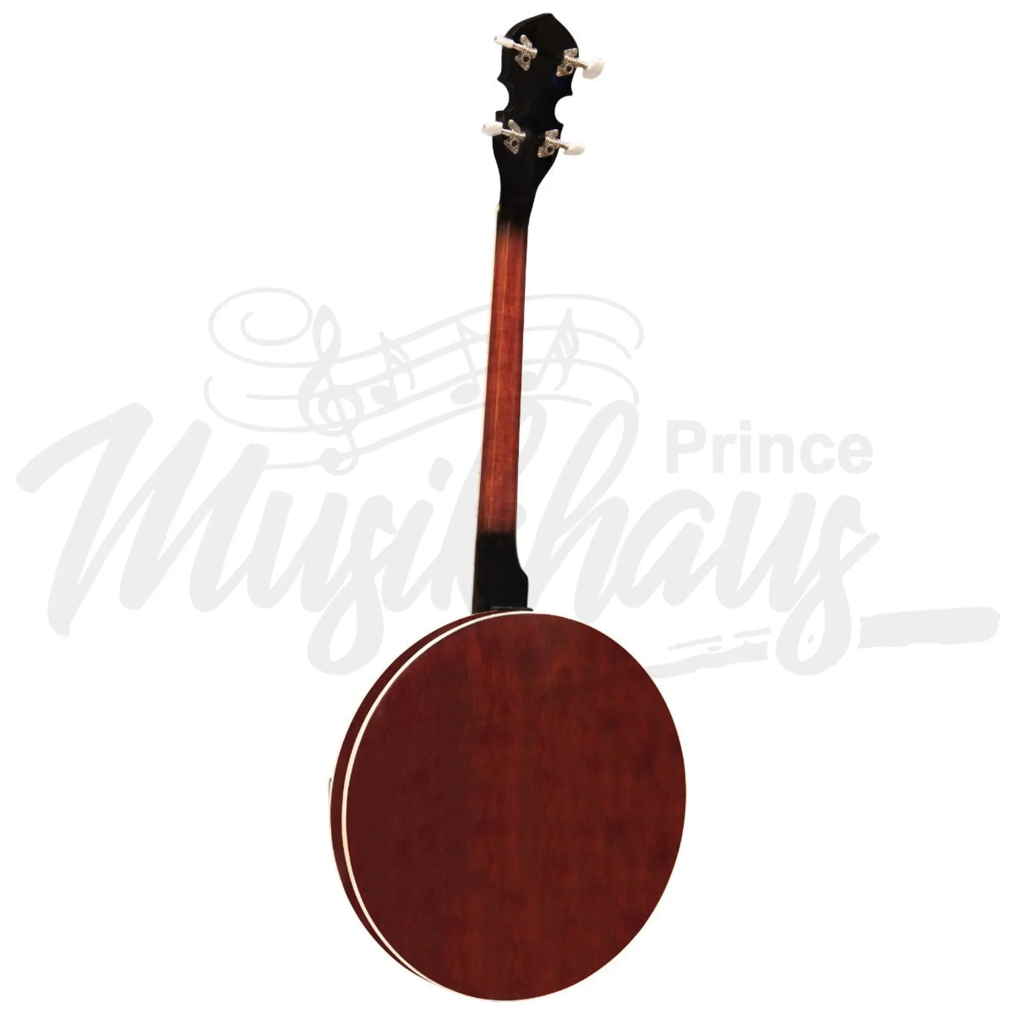 Heartland 4 String Banjo 19 Frets Irish Tenor Left Handed 24 Bracket With Closed Solid Back