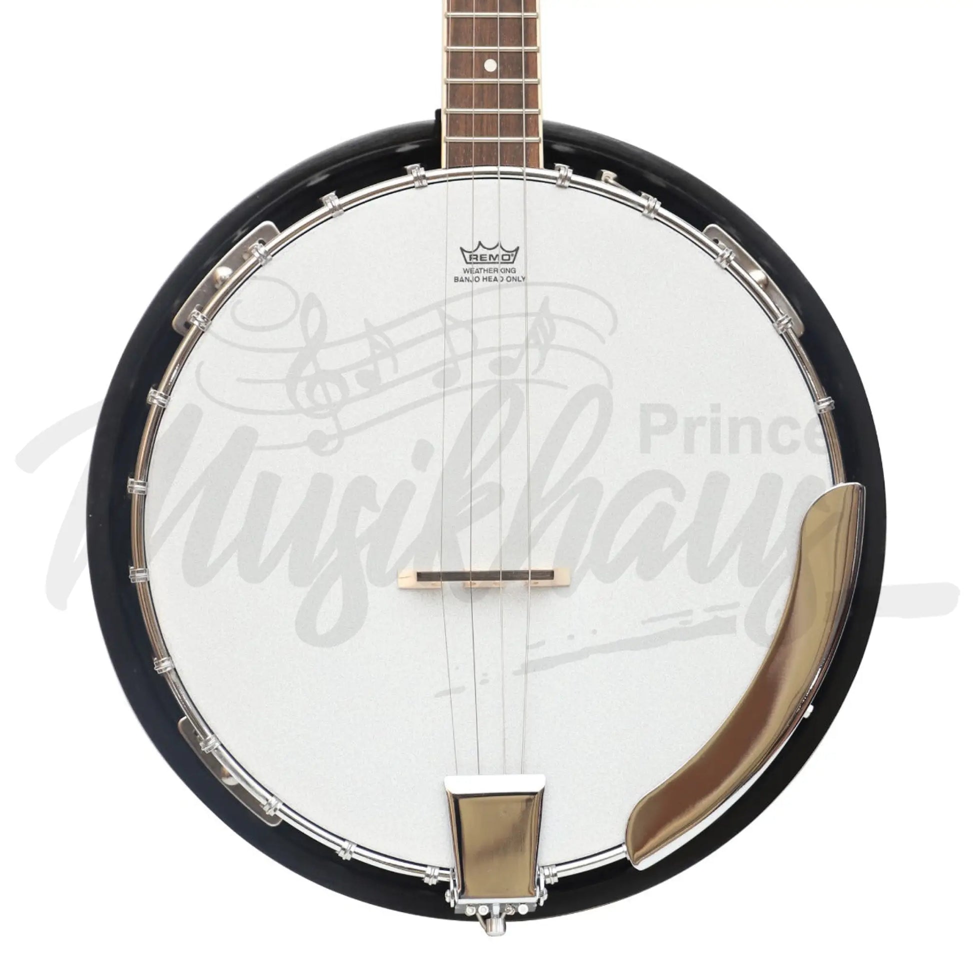 Heartland 4 String Banjo Closed Solid Back 17 Fret Left Handed Irish Tenor Short Scale