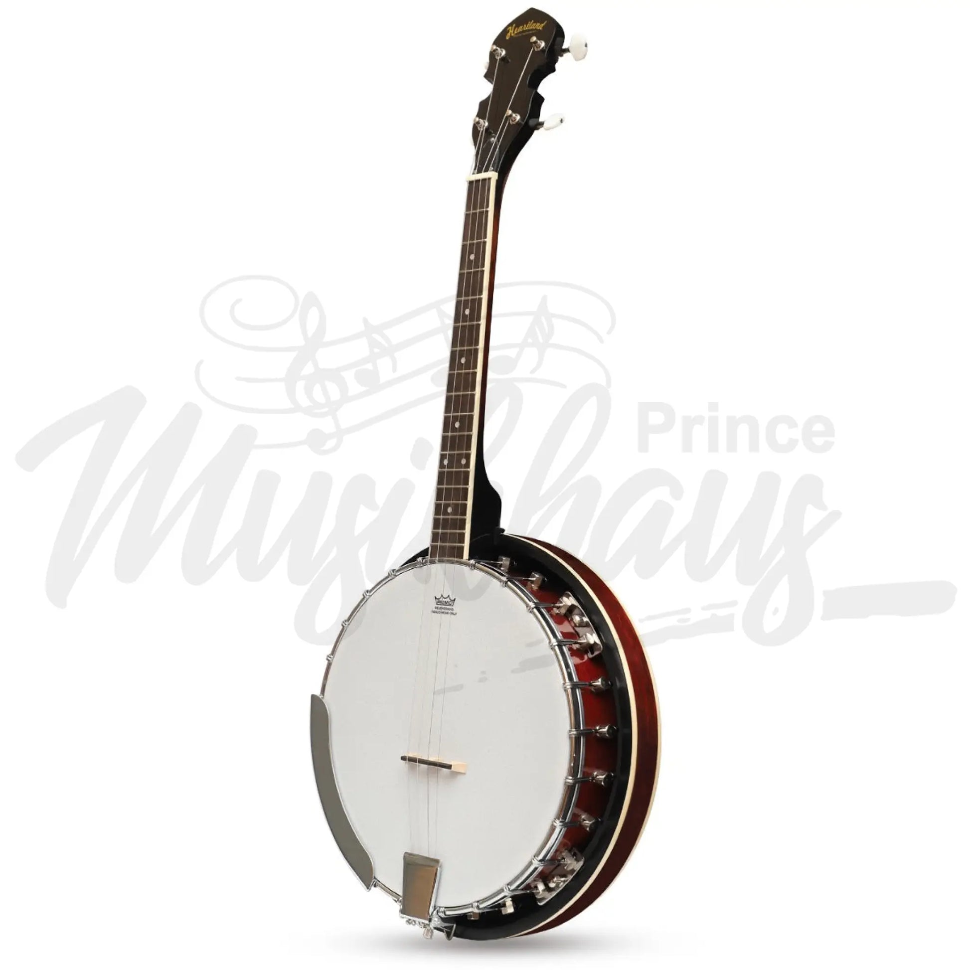 Heartland 4 String Banjo Solid Back 17 Fret Tenor Short Scale