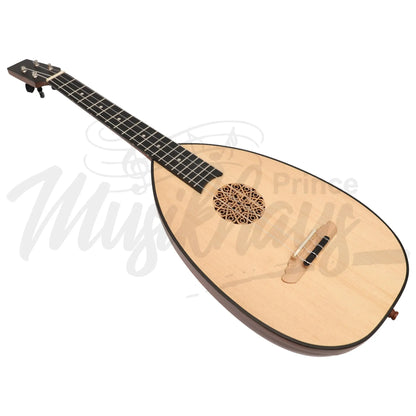 Heartland Baroque Ukulele 4 String Baritone Rosewood