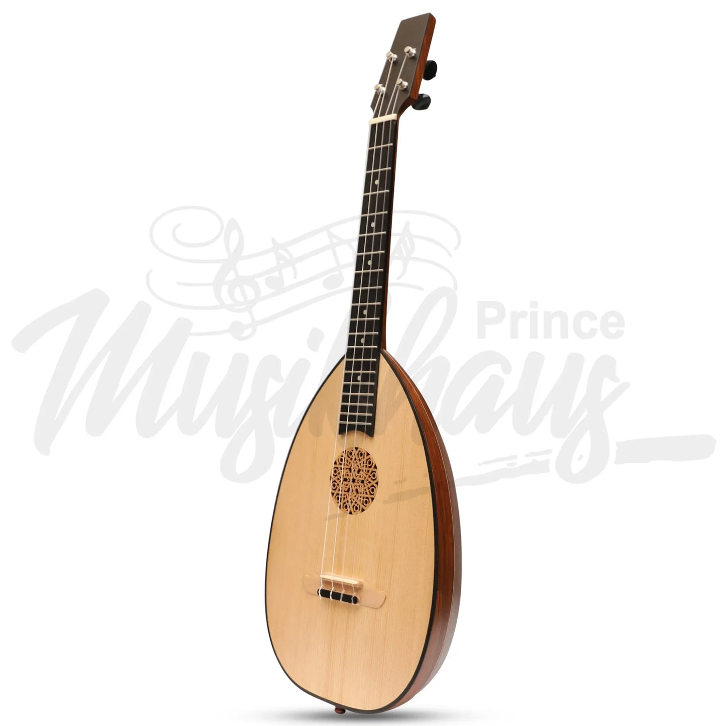 Heartland Baroque Ukulele 4 String Baritone Rosewood