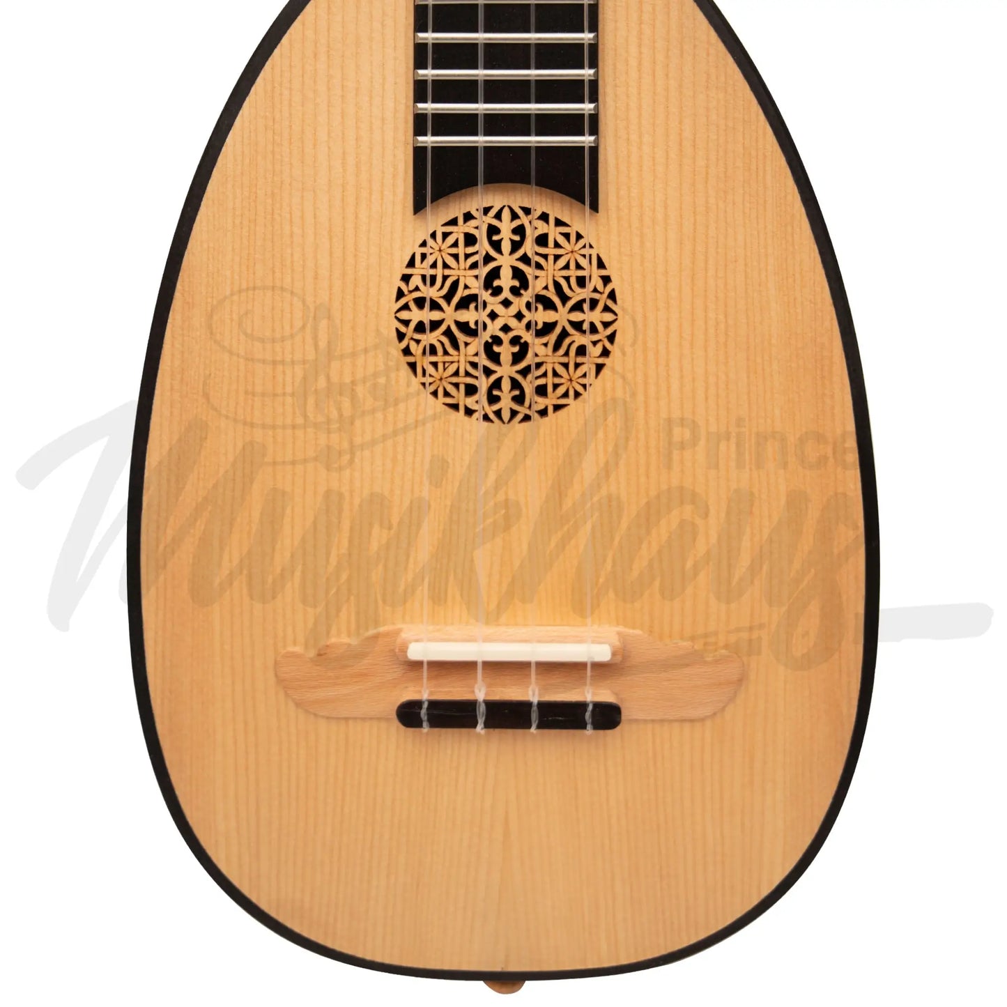 Heartland Baroque Ukulele 4 String Concert Variegated Walnut And Lacewood