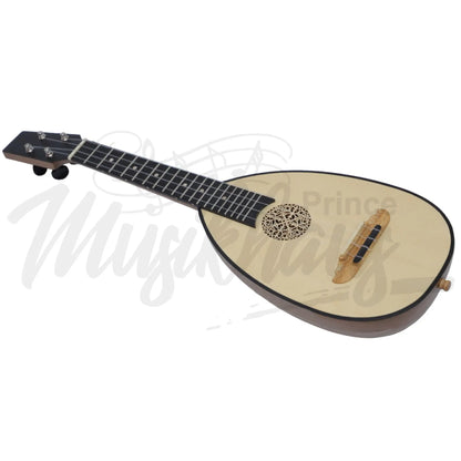 Heartland Baroque Ukulele 4 String Concert Walnut