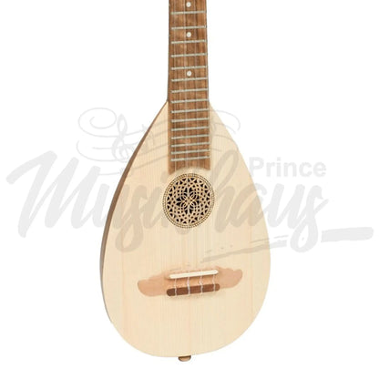 Heartland Baroque Ukulele 4 String Soprano Variegated Walnut And Lacewood