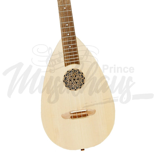 Heartland Baroque Ukulele 4 Strings Baritone Walnut