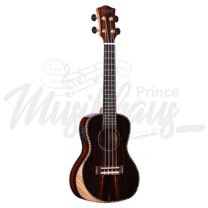 Heartland Concert Ukulele Ebony With Eq