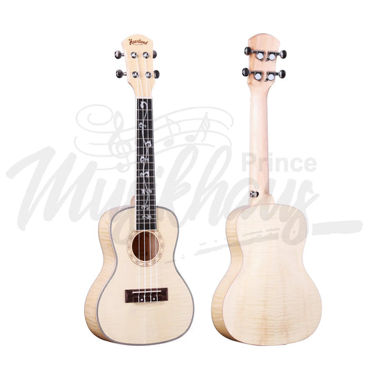 Heartland Concert Ukulele Flamed Maple