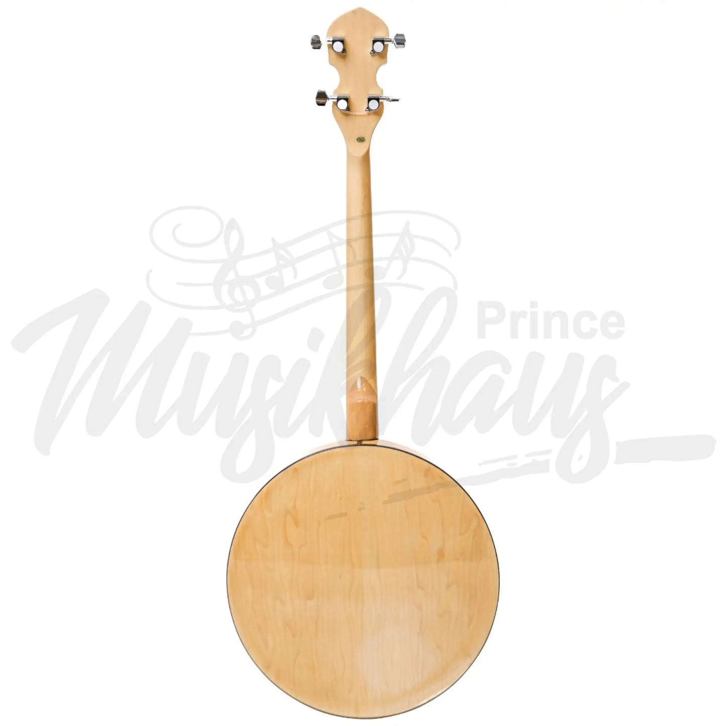 Heartland Deluxe Irish Tenor Banjo 17 Frets Left Handed 24 Bracket Closed Solid Back Maple Finish