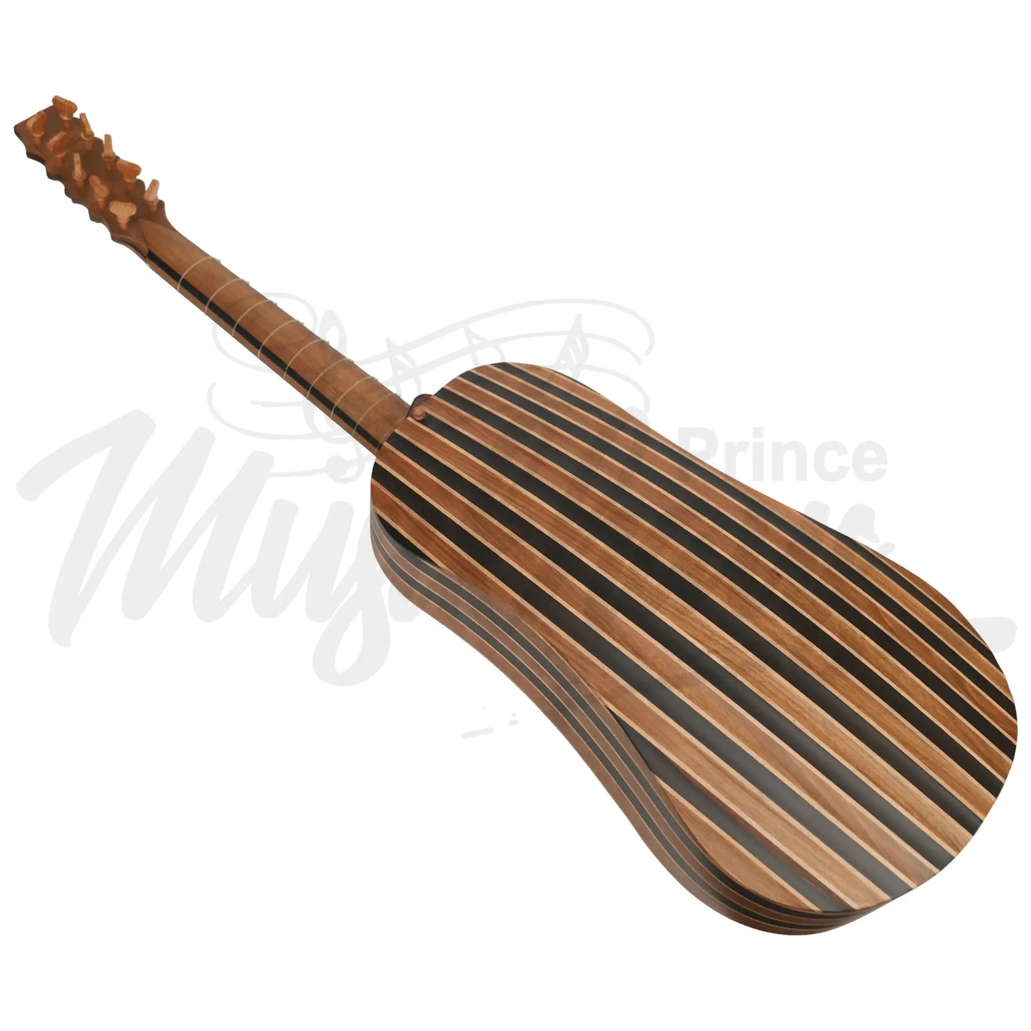 Heartland Sellas Baroque Guitar 5 Course Variegated Walnut Ebony